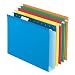 Pendaflex 4152X2ASST Extra Capacity, Letter-Size Hanging Folders with Box Bottoms, Assorted Colors, 25 per Box