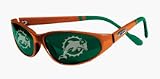 Miami Dolphins Reflex Sunglasses (Orange Green Tip) by Jax