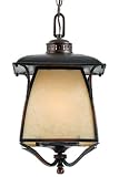 Cozy Cottage Hanging Lantern, 17 � Hx8 � W, BRNSHD COPPER - B002...