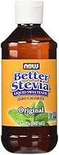 NOW Foods Better Stevia Original Liquid Extract, 8 Ounce Bottle