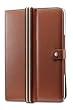 DMS Deluxe Leather Flip Book Jacket/Folio for Apple iPad 3G tablet/Wifi model 16GB, 32GB, 64GB (Brown)