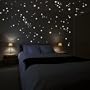 Wandkings Wandsticker "250 St�ck Leuchtpunkte f�r Sternenhimmel" Fluoreszierend & im Dunkeln leuchtend