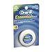 Oral-B Essential Floss, Waxed Mint, 55-Yards Packages (Pack of 24)