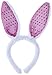 Pink/White Bunny Ears Headband Bow Tie and Tail Set for Adults Baby Toddler Kids - Costume Accessories - 11