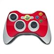 Solid State Red Design Xbox 360 Controller Protector Skin Decal Sticker