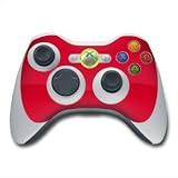 Solid State Red Design Xbox 360 Controller Protector Skin Decal Sticker