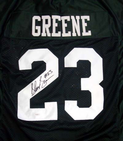 Shonne Greene Autographed New York Jets Jersey JSA
