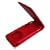 LUPO Ipod Nano 4g (4th Generation Chromatic) Leather Flip Case - RED