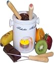Schokofondue Set Schoko Schokolade Fondue