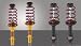 Vogtland uprated sports suspension kit for VW Polo, type 6N, 44 - 74 kW For year 10.99 > 11.01 Approx lowering F/R 35mm P/N 960240