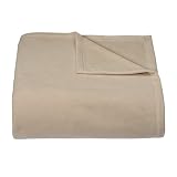 Oyster Microplush Blanket - Full/Queen