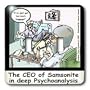 Londons Times Funny Medicine Cartoons - CEO Of Samsonite Explores Extra Baggage At Shrink - Light Switch Covers - double toggle switch
