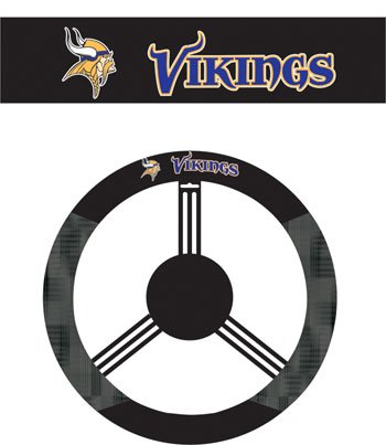 Minnesota Vikings Steering Wheel Cover from NEOPlex