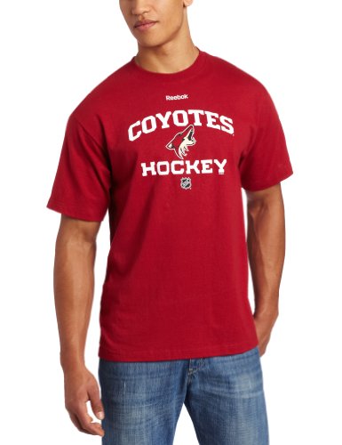 NHL Phoenix Coyotes Authoritative Garnet Short Sleeve Tee (Garnet, Medium)