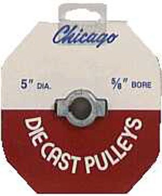 Chicago Die Casting #500a6 5/8x5 Pulley