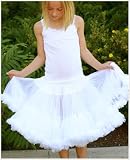 : Sams *WHITE* Pettiskirt