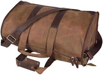 LEATHER HANDMADE VINTAGE TRAVEL BAG ; mens duffle luggage, duffel ,holdall