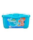 Pampers Soft Care Wipes, Unscented, Aloe, 72 ct.