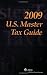 Book cover of U.S. Master Tax Guide, 2009.
