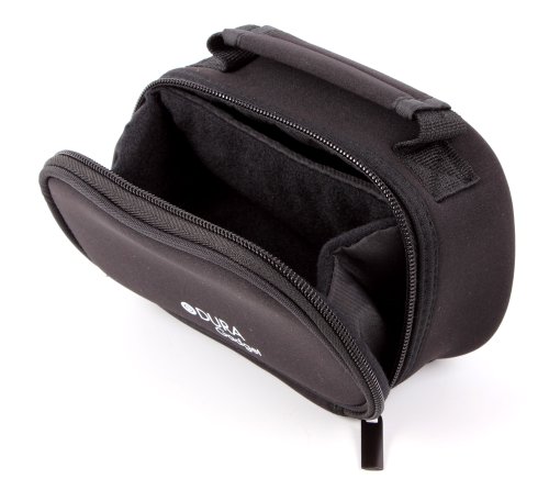 DURAGADGET Lightweight Black digital video camera bag for Samsung HMX and SMX camcorder ranges