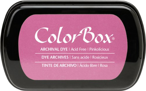ColorBox Archival Dye Ink Full Size Inkpad, Pinkolicious