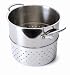 Mauviel M'Cook 7 Ply Stainless Steel 9.5 Inch Pasta Insert