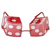 Rimless Red Dice Sunglasses - Party Supplies by 