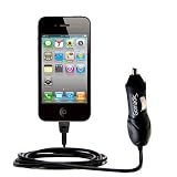 Rapid Car / Auto Charger for the Apple iPhone 4S - uses Gomadic TipExchange Technology