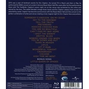 Eric Clapton : Slowhand at 70 Live at the Royal Albert Hall [Blu-ray]