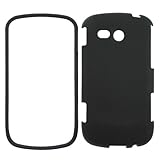 GTMax Black Rubberized Snap on Hard Case + Clear LCD Screen Protector + Car ....