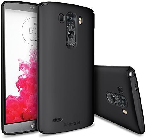 Ringke Cell Phone Case for LG G3 - Retail Packaging - Black