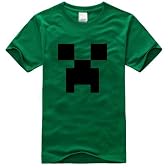 コスプレ衣装★Minecraft（マインクラフト）クリーパー(Creeper) Tシャツ★コスチューム--ＸＳサイズ