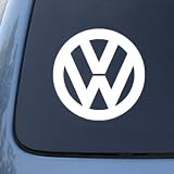 VOLKSWAGEN VW – Vinyl Car Decal Sticker #1831 | Vinyl Color: White