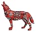 Call of the Wolf Mayan Wolf Figurine