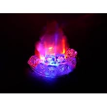 Fortune FLM-100 4-in-1 Burning Torch Flame Light, 3-3/4" Bowl Diameter x 5-3/4" Height