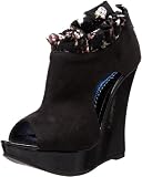Luichiny Women's Mike Key Wedge Pump