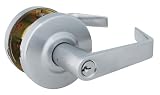Global Commercial Grade Eiffel Storeroom Leverset, Brushed Chrome #GAL-1180L-626