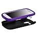 Galaxy S3 MINI Case, E LV Samsung Galaxy S3 MINI Case - Shock-Absorption / High Impact Resistant Hybrid Dual Layer Armor Defender Full Body Protective Case Cover (Hard Plastic with Soft Silicon) for Galaxy S3 Mini i8190 (Purple, Samsung Galaxy S3 Mini)