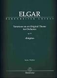 Produkt-Bild: Edward Elgar : Variations on an Original Theme for Orchestra op. 36 ENIGMA  Score / Partitur B&auml;renreiter Urtext (B&auml;renreiter Urtext)