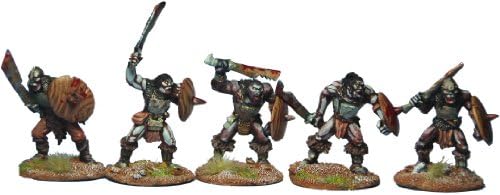 Half Orcs, Half-Orcs With Hand Weapons Fantasy Warriors, Warhammer