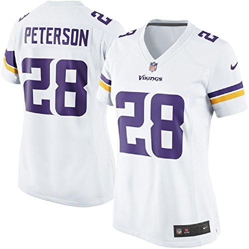 Women's Adrian Peterson #28 White Jerse