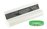 White Replacement Laptop Battery for Asus Eee PC 1000HA Series, 6600mAh 6-Cell