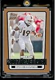 2007 Topps Draft Picks & Prospects Brandon Meriweather Miami (FL) Football Rookie Card #126 - Mint Condition - In Protective Display Case!