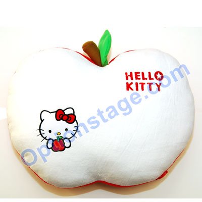 Sanrio Hello Kitty Red Apple Cute Plush Pillow Cushion