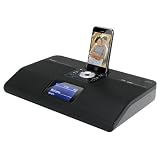 Teac R4DNT-BLACK DAB/FM/Internet-Radio With Integrated iPod/iPhone Dock and Wi-Fi Connection