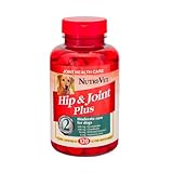 Nutri-Vet Hip & Joint PLUS Liver Flavor Chewable Tablets, 120 Count