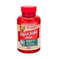 Nutri-Vet Hip and Joint PLUS Liver Flavor Chewable Tablets, 120 Count