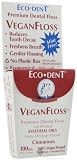 Eco-DenT Premium Dental Floss VeganFloss, Cinnamon 100 yards (Pack of 5)