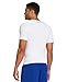 Under Armour Men's HeatGear Sonic Compression Short Sleeve Shirt, Black/White, M