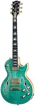 Gibson LPSU156GGH1 Les Paul Supreme Electric Guitar - Seafoam Green Front and Faded back